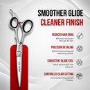 Cocco Super Cobalt Blunt Shear & 6" 29-Tooth Thinner Set