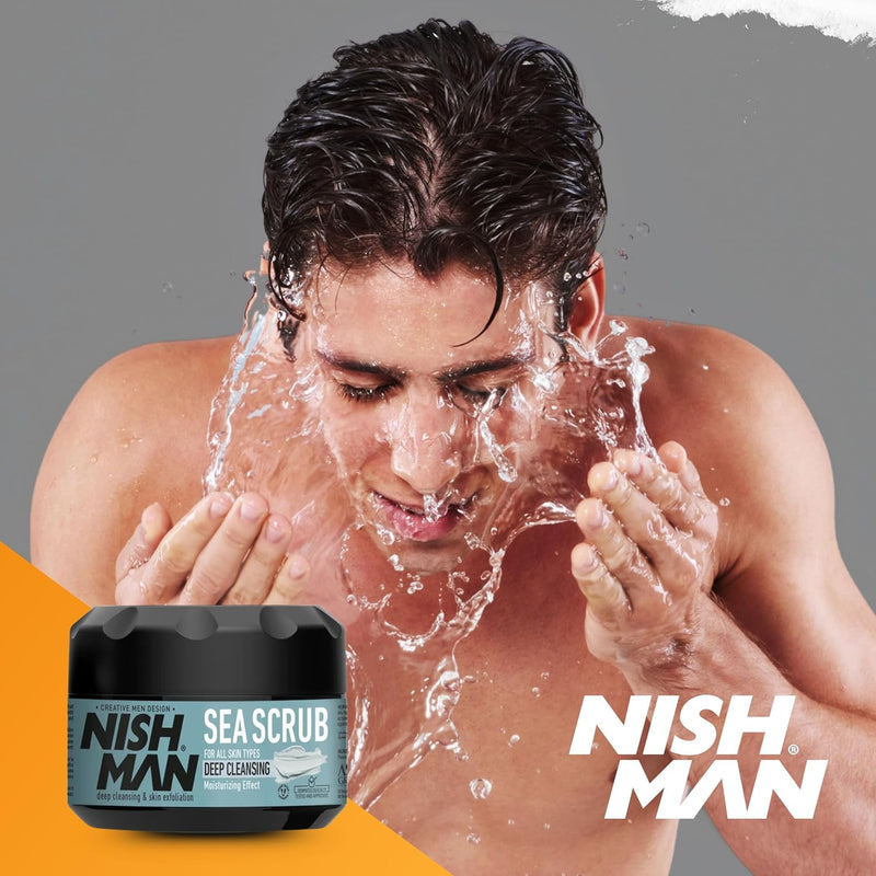 Nishman Exofliating Face & Skin Scrub (300ml/10.14oz)