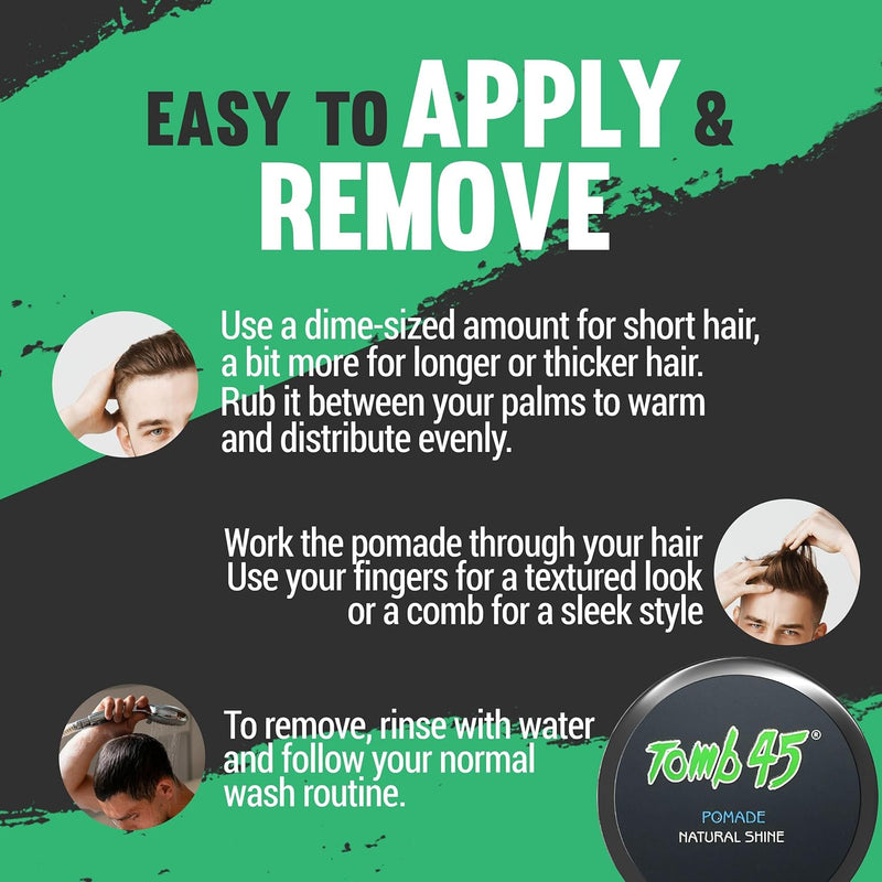 Tomb45 Natural Shine Hair Pomade (100ml/3.4oz)