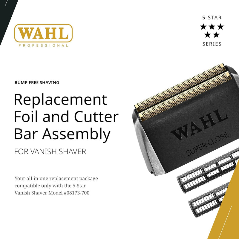 Wahl Professional Vanish Replacement Foil Head & Cutter Bars (3022905)