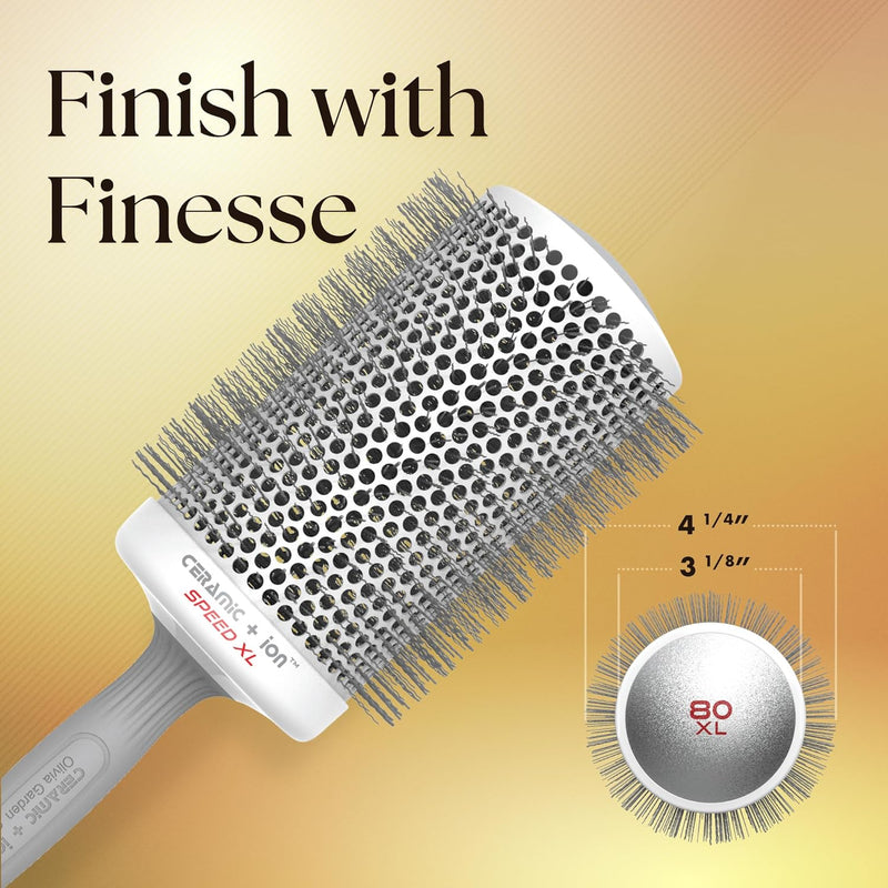 Olivia Garden Ceramic + Ion Speed XL Thermal Barrel Brush Collection (CIXL)