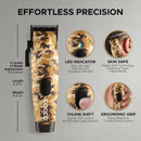 Cocco Hyper Veloce Pro Cordless Clipper w/ Digital Gap Ambassador Graphene Taper Blade + Charging Stand - Limited Edition Camo (CHVPC-CAMO)