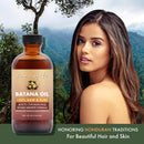 Sunny Isle 100% Raw & Pure Anti-Thinning Double Growth Formula Batana Oil Infused w/ Jamaican Black Castor Oil (118.3ml/4oz)