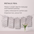 FROMM 5" x 11" Embossed Pop Up Foil - Petals Print (500 Sheets)