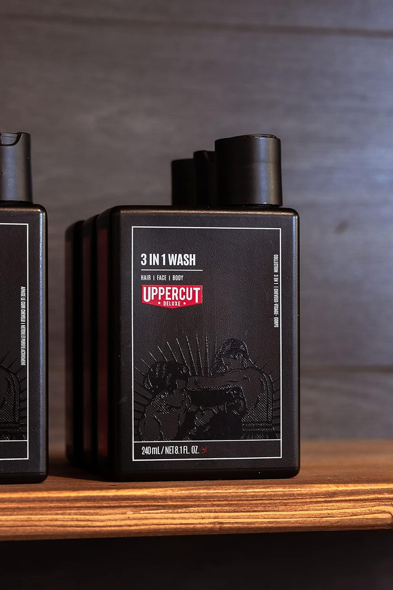 Uppercut Deluxe 3-in-1 Hair, Face, & Body Wash (240ml/8.1oz)