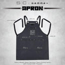 StyleCraft x Gamma Waterproof Professional Barber/Salon Apron w/ Cross-Back Strap (SCGPBA)