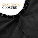 Betty Dain Super Size Styling Cape w/ Snap Closure (899S-BLK)