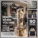 Cocco Hyper Veloce Pro Cordless Trimmer w/ Digital Gap Ambassador Graphene Blade + Charging Stand - Limited Edition Camo (CHVPT-CAMO)