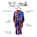 StyleCraft Studio Professional Extra-Long Kick Covers Cape - Wildstyle (SC351B)