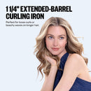 BaBylissPRO Limited Edition Pink Rush Extended Barrel Curling Iron - 1.25" (BNTW125XLHP)