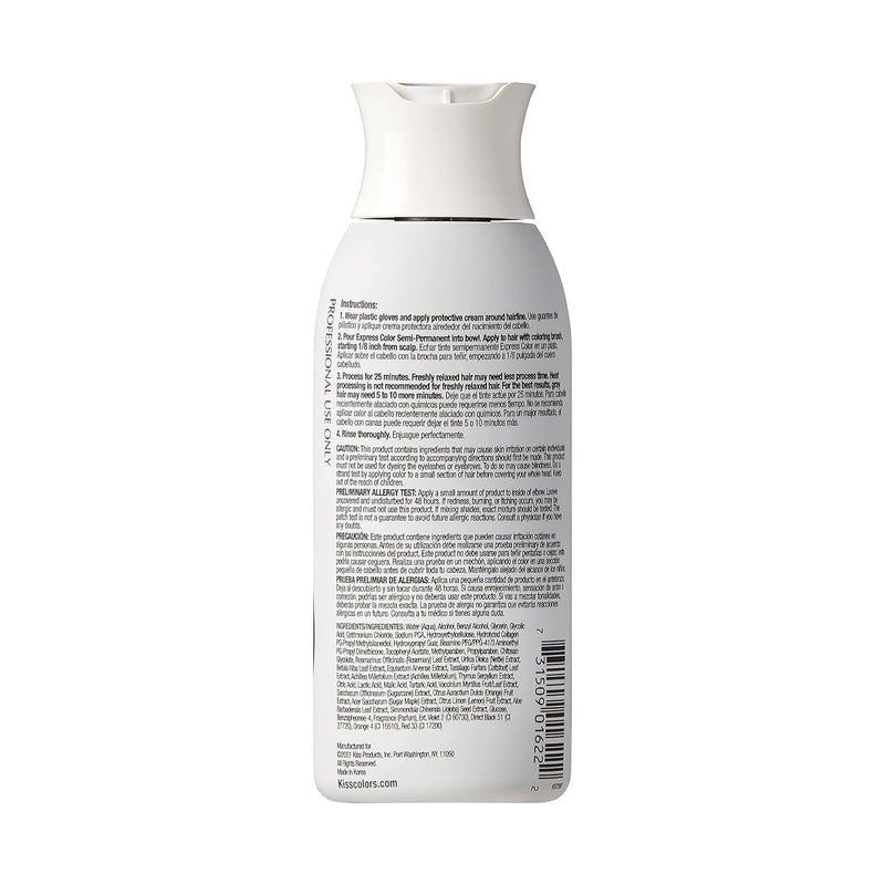 KISS Express Semi-Permanent Hair Dye (103.5ml/3.5oz)