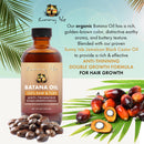 Sunny Isle 100% Raw & Pure Anti-Thinning Double Growth Formula Batana Oil Infused w/ Jamaican Black Castor Oil (118.3ml/4oz)