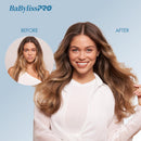 BabylissPRO Nano Titanium 1 1/4" Extended Barrel Curling Iron & 1 1/4" Prima 3000 Flat Iron Value Pack (BNTPP54UC)