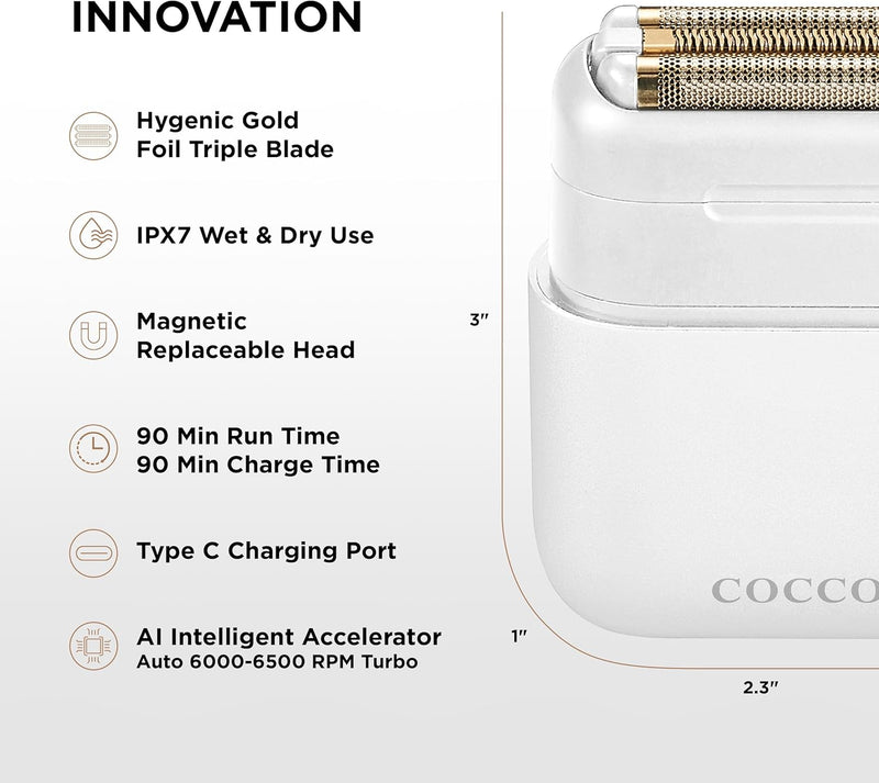 Cocco Impacto Micro Wet-to- Dry Foil Shaver