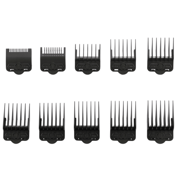 Supreme Trimmer 10pc Magnetic/Clip Guards for Clippers (CMG100)