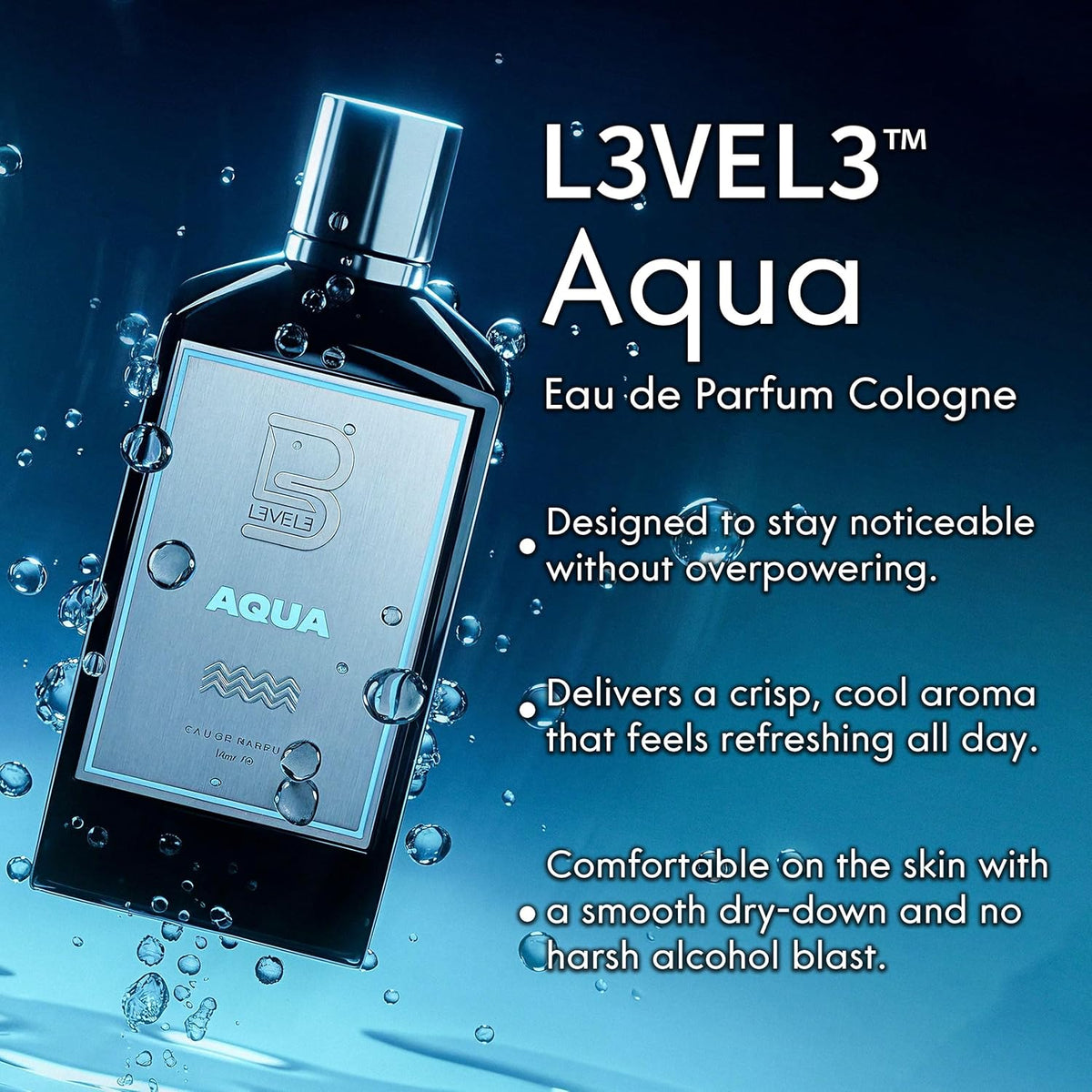L3VEL3 Eau de Parfum Cologne (100ml/3.38oz)