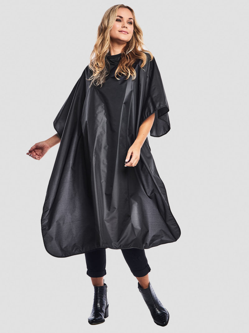 Betty Dain Nylon All-Purpose Chemical Cape w/ Snap Closure