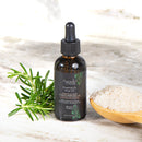 Agadir 100% Organic & Vegan Rosemary & Rice Hair & Scalp Strengthening Oil (59ml/2oz)