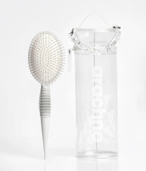 Arachne RootRefresh Deep-Cleanse Antibacterial Hairbrush w/ Metal Pins