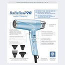 BaBylissPRO Nano Titanium High-Speed Dual Ionic Hair Dryer (BNT9100)