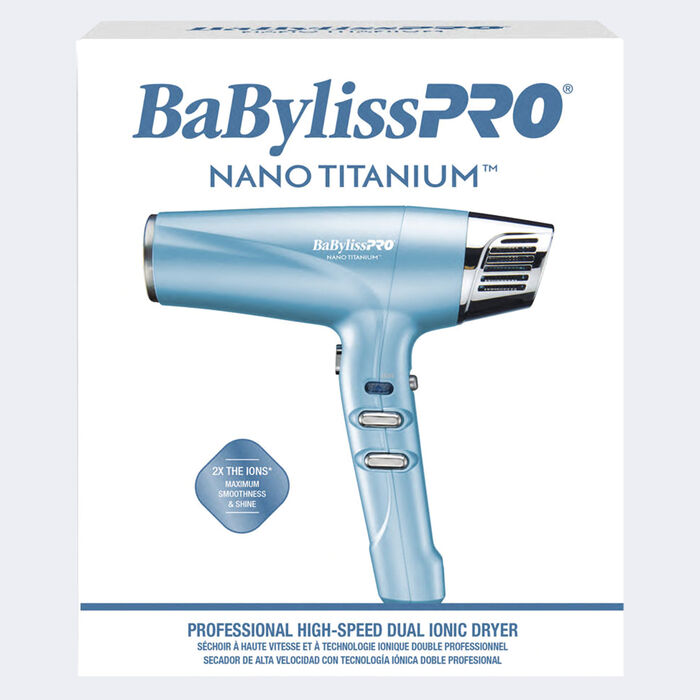 BaBylissPRO Nano Titanium High-Speed Dual Ionic Hair Dryer (BNT9100) [OPEN BOX]