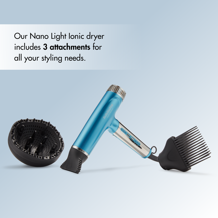 BaBylissPRO Nano Titanium Light Ionic High-Speed Hair Dryer (BNTC9200)