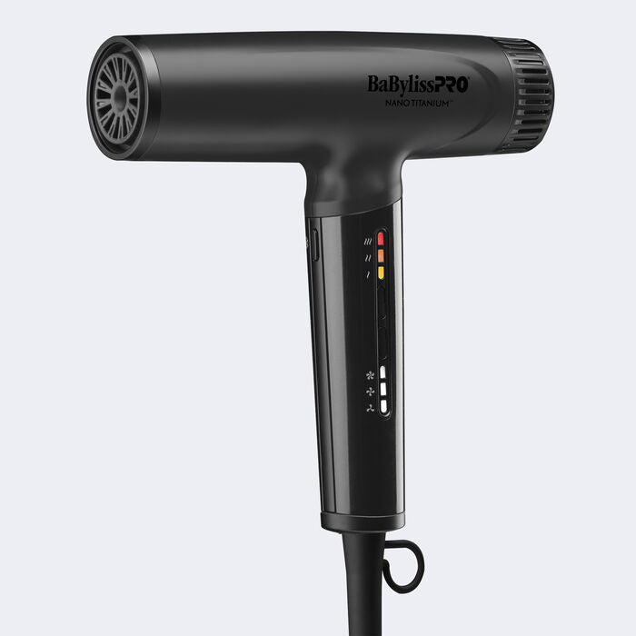 BaBylissPRO Nano Titanium Light Ionic High Speed Hair Dryer - Matte Black (BNTC9200MB)