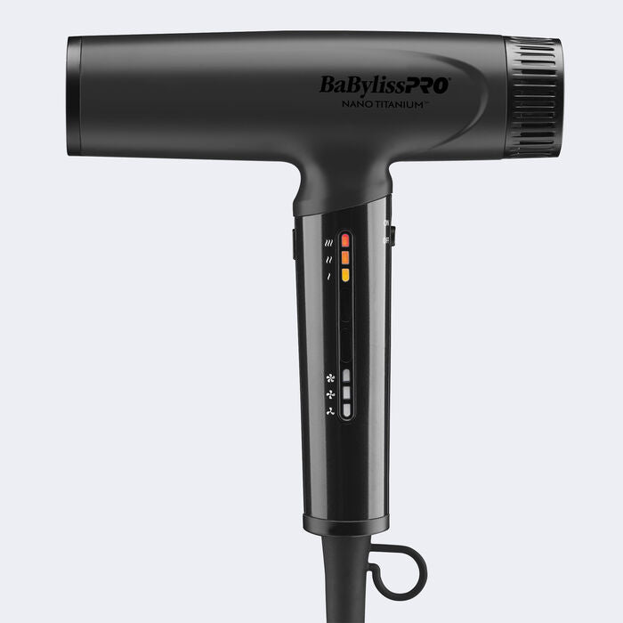 BaBylissPRO Nano Titanium Light Ionic High Speed Hair Dryer - Matte Black (BNTC9200MB)