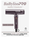 BaBylissPRO Nano Light Ionic Hair Dryer - Limited Edition Nightfall Purple (BNTC9200P)