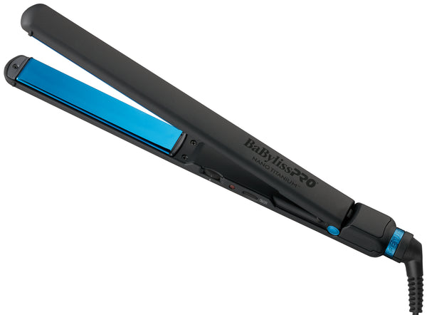 BaByliss PRO Limited Edition Nano Titanium Black & Blue Ultra-Thin Flat Iron