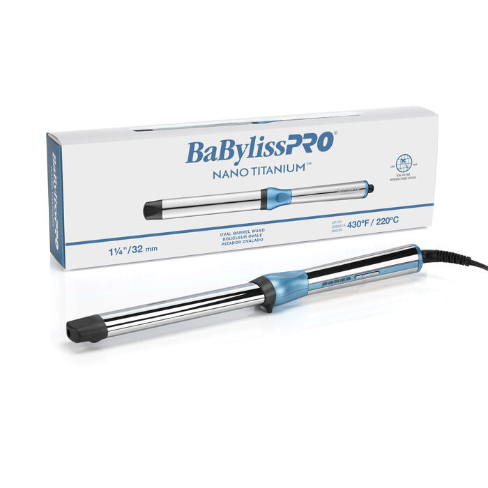 BaBylissPRO Nano Titanium 1 Oval Barrel Wand