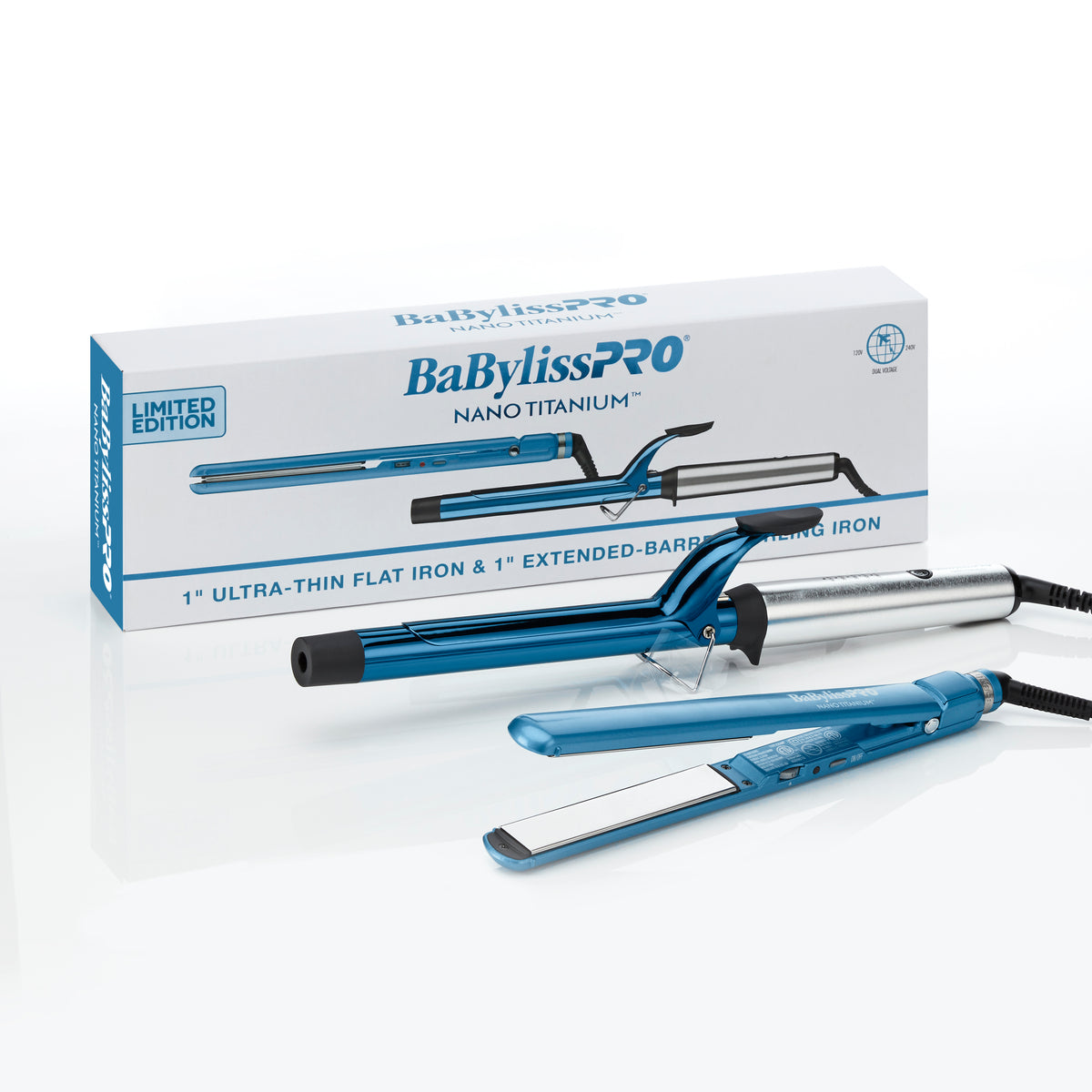 BaByliss Pro Nano authentic Titanium Straightening Iron