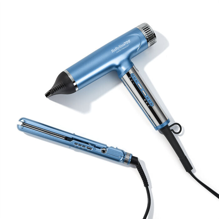 BaBylissPRO Limited Edition Nano Titanium Nano Light Ionic Dryer & 1