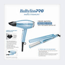 BaBylissPRO Nano Titanium Limited Edition Compact Folding Ionic Dryer & 1.25" Digital Ionic Flat Iron Bundle (BNTPP81)