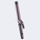 BaBylissPRO curling iron with extended nano titanium barrel and side grip, nightfall finish