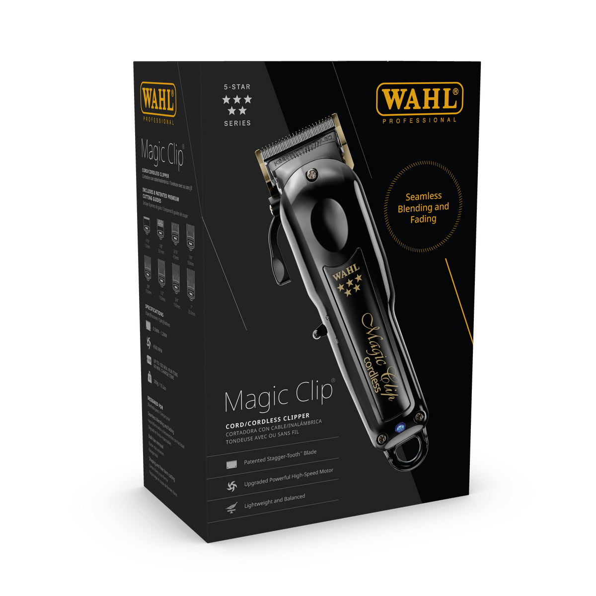 Wahl Professional 5 Star Magic Clip Cordless Clipper - Black (3026432) Wahl Professional 5 Star Magic Clip Cordless Clipper - Black (3026432)