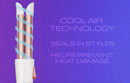 StyleCraft Breezy Curl 2-in-1 Cool Air Hair Styler (SC701B)