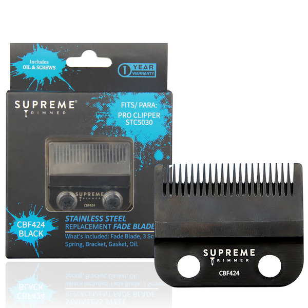 Supreme Trimmer Steel Fade Blade For Clippers (CBF424)