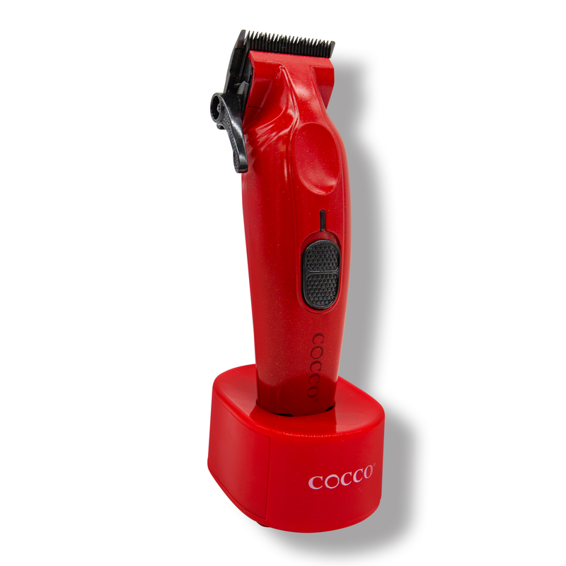 Cocco Hyper Veloce Pro Cordless Clipper w/ Digital Gap Ambassador Graphene Taper Blade + Charging Stand (CHVPC)