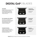 Cocco Hyper Veloce Pro Cordless Trimmer w/ Digital Gap Ambassador Graphene Blade - Limited Edition Carbon Fiber