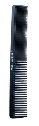 Krest Heat-Resistant 7" Carbon All-Purpose Cutting Comb (CR81)