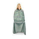 StyleCraft Studio Professional Extra-Long Kick Covers Cape - Sage Green (SC340GR)