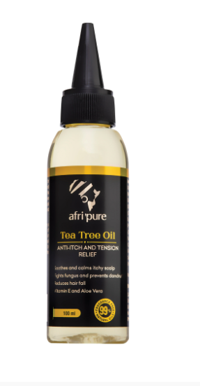 Afri Pure Tea Tree Oil w/ Vitamin E & Aloe Vera (100ml/3.4oz)