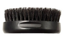 StyleCraft Barber Oval Military Hair Brush w/ 100% Natural Bristles & Wood Palm Handle