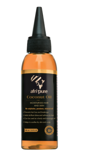 Afri Pure Coconut Oil (100ml/3.4oz)