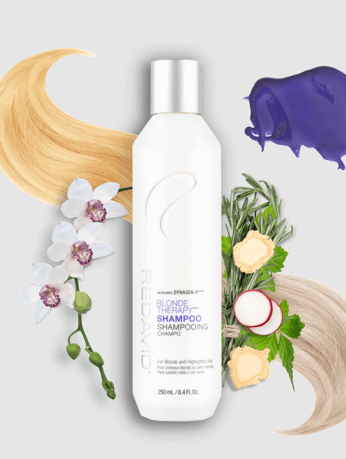 Redavid 90% Naturally Derived Blonde Therapy Shampoo w/ Dynagen-R