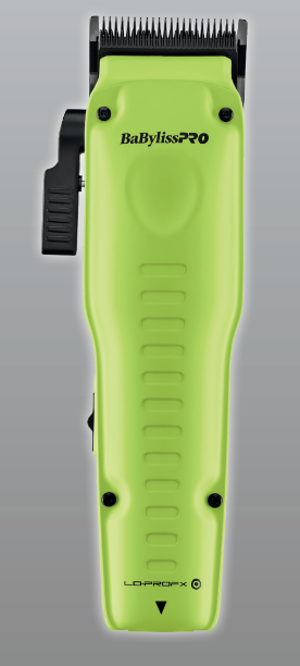 BaBylissPRO FXONE Low-Profile Neon Yellow Interchangeable Battery Clipper (FX829YLT) - TOOL ONLY [PRE-ORDER]