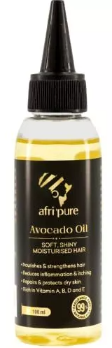 Afri Pure Avocado Oil for Hair & Skin (100ml/3.4oz)