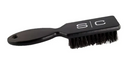StyleCraft Professional Fade & Cleaning Barber Brush w/ 100% Natural Bristles & Wood Handle (SCBFB)