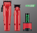 BaBylissPRO FXONE LO-PROFX Clipper & Trimmer Combo Set - Matte Red (FX129MRPK)